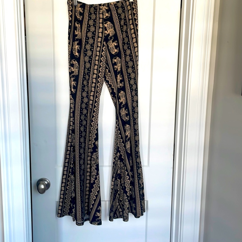 Flare Animal Print Party Pant